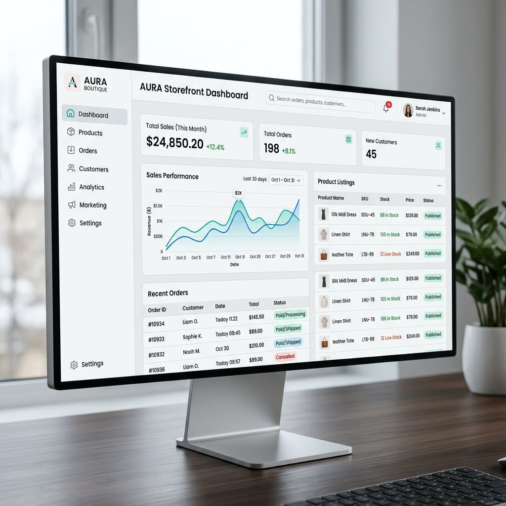Headless E-commerce Storefront
